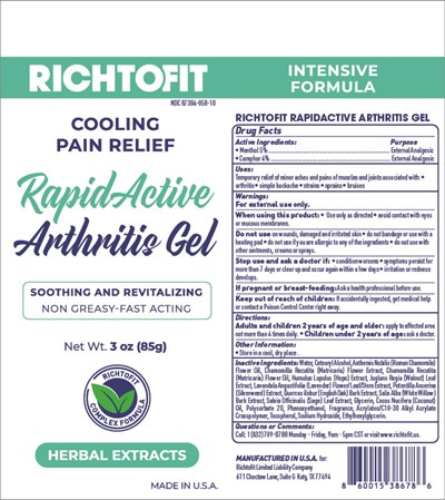 Richtofit Rapid Active Arthritis Gel Tube (Richtofit Rapid Active Arthritis Gel Tube)